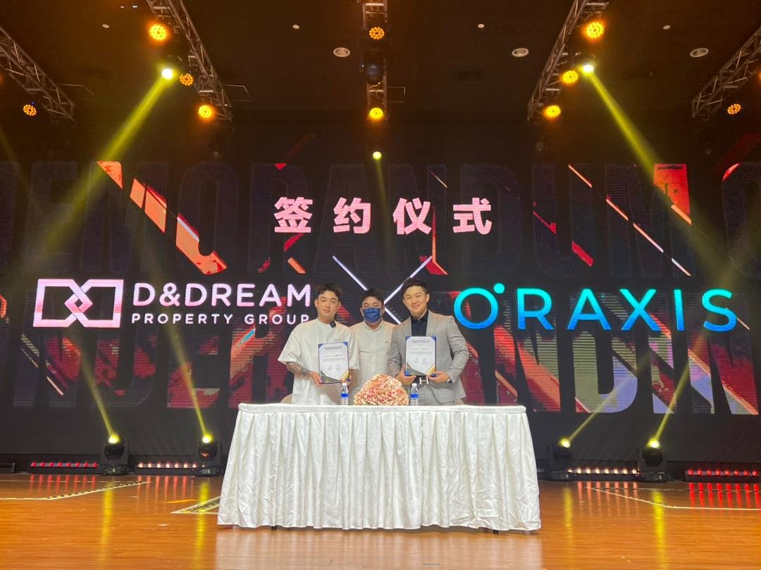 Oraxis 与 D&Dream Property Group 签约仪式